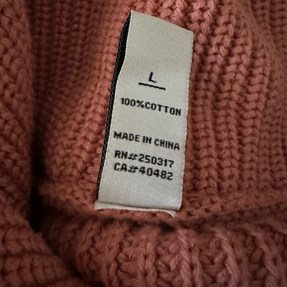 Varley Mentone Cozy Pink Women's Sweater ladies size Large - Picture 4 of 9